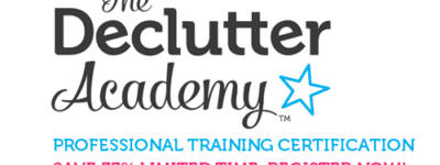 Save 33% for a limited-time only on The Declutter Academy Professional Certified Training