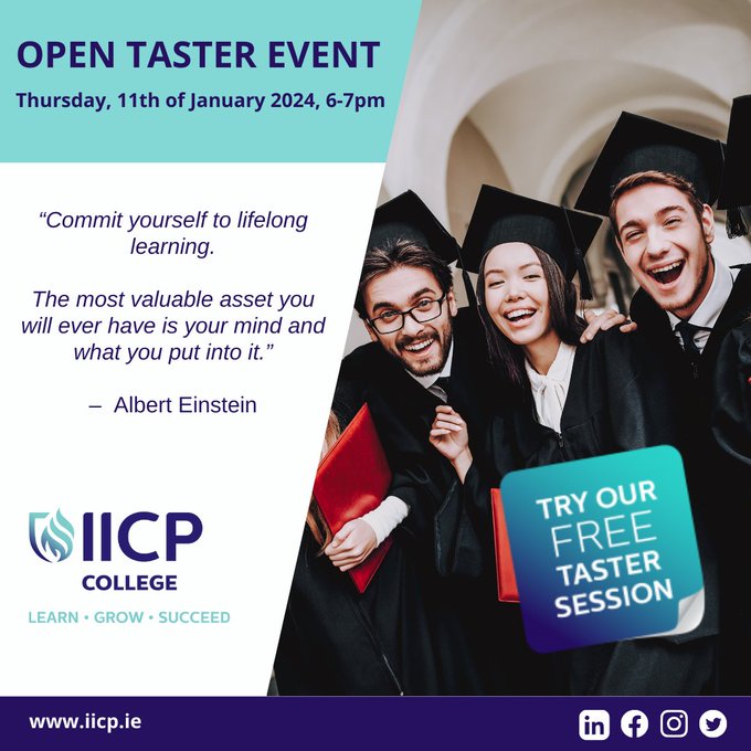 Counselling & Psychotherapy – IICP College Open Taster Event