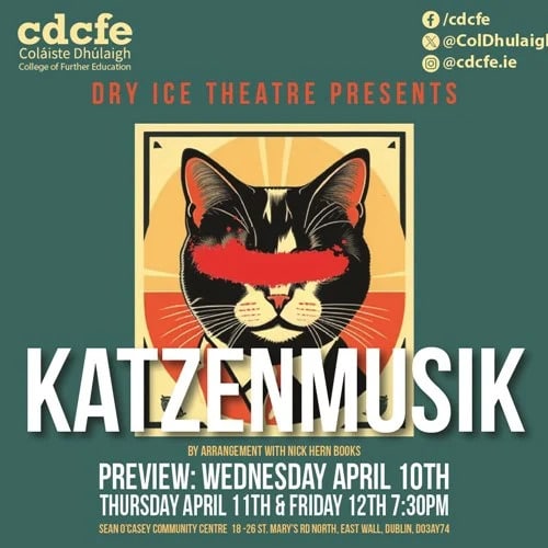 Coláiste Dhúlaigh CFE Performing Arts course play “Katzenmusik”