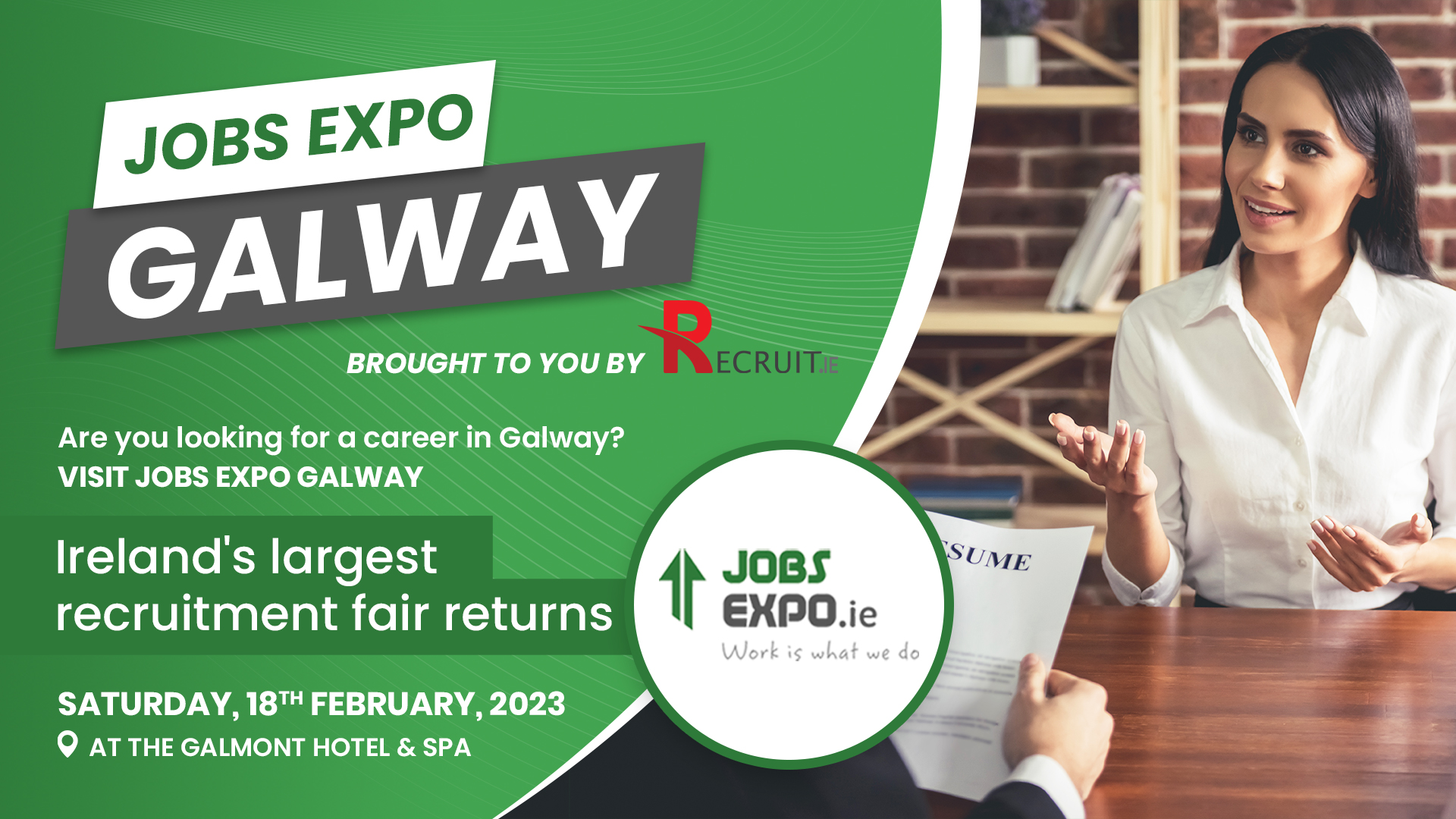 Jobs Expo Galway Returns
