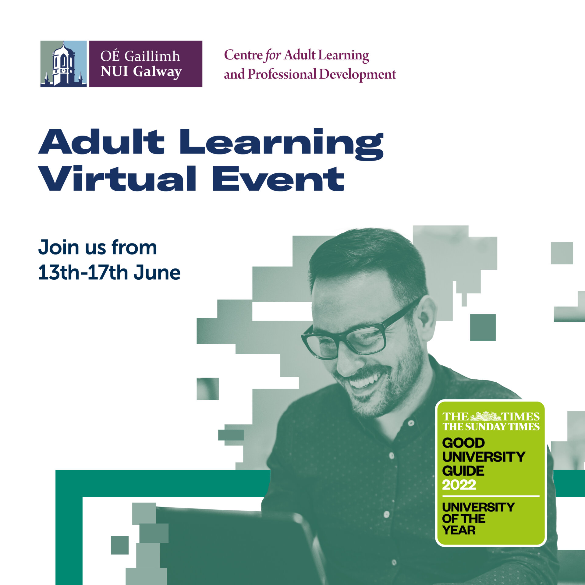 Part-time & Professional Courses at NUI Galway  Virtual Information Sessions&nbsp;