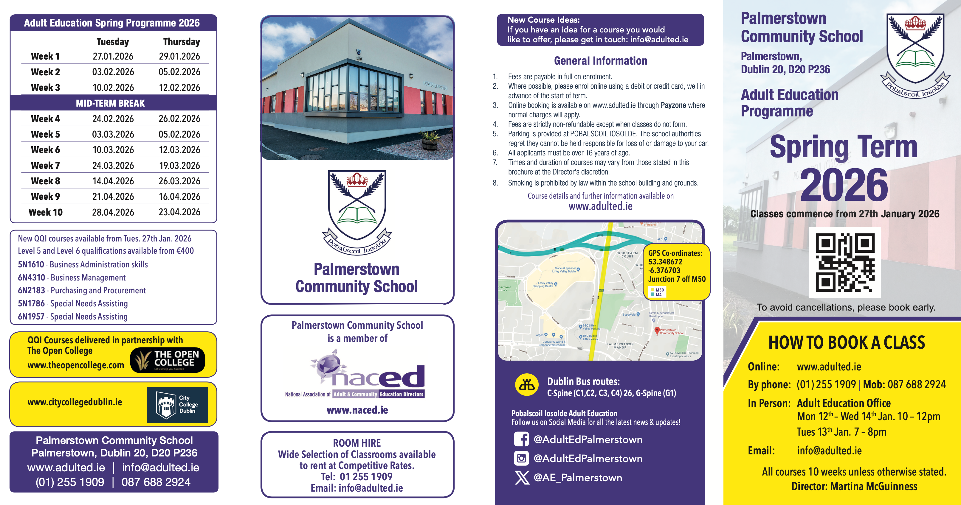 Palmerstown Community School Adult Education